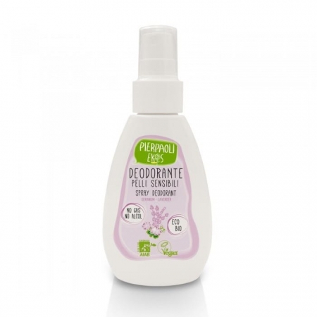 Pierpaoli Ekos Personal Care Dezodorant w sprayu z lawendą i geranium naturalny certyfikowany AIAB 100ml